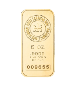 5 oz Gold Bar RCM