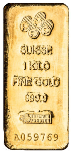 1kilogram gold bar PAMP SUISSE