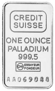 1 oz palladium bar
