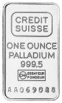 1 oz palladium bar