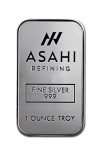 1 oz Silver Bar Asahi