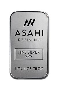 1 oz Silver Bar Asahi