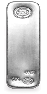 100 oz Silver Bar Asahi Refiner