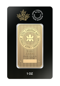 1 oz Gold Bar Royal Canadian Mint