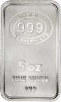 5 oz Silver Bar JBR