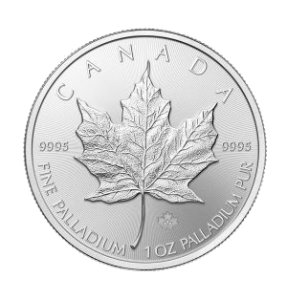1 oz Palladium Maple Leaf Coin