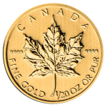 1/20 oz Gold Maple Leaf Coin