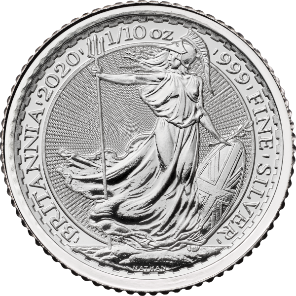 Britannia 2020 Silver 1/10oz Bullion