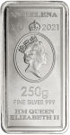 Saint Helena Legal Tender 250 Gram Coin Bar
