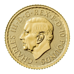 1/10 oz Gold Britannia 2023 King Charles