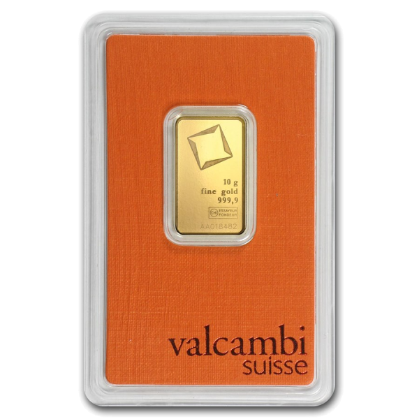 Gold Bar 10g Valcambi