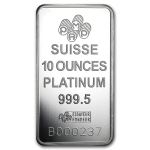 10 oz Platinum Bar