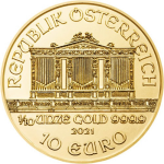 1/10 oz gold philharmonic coin