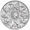 2021 2 oz British Silver Queen’s Beast Collection Coin