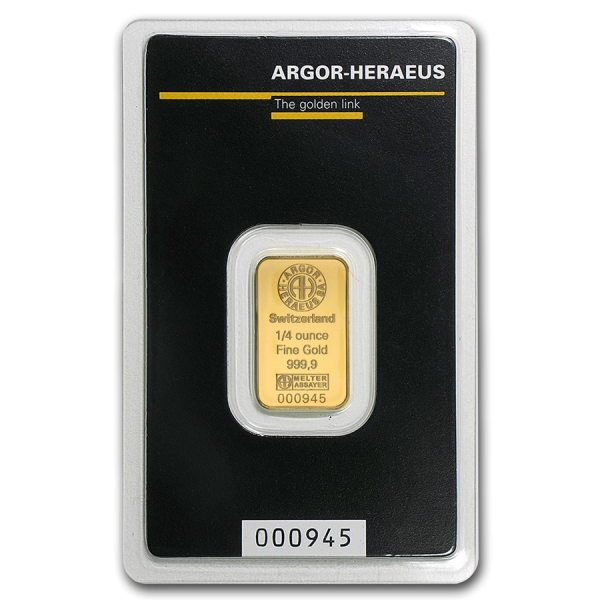 1/4 oz Gold Bar