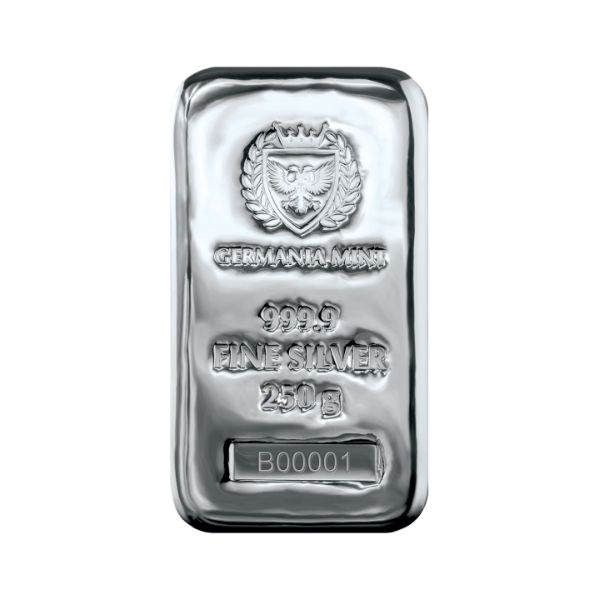 250g Silver Bar Germania