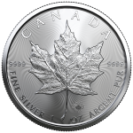 1 oz 2022 Canadian Silver Maple Leaf Coin