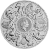 10 oz Royal Mint Queen’s Beast Completer Silver Coin