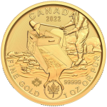 1 oz Klondike Gold Rush Gold Coin