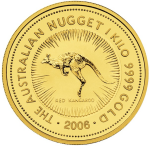 1KG Gold Coin Australian Kangaroo