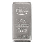 10 oz Silver Bar Italpreziosi