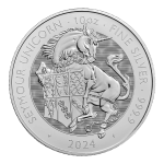 The Royal Tudor Beasts 2024 Seymour Unicorn 10oz Silver Bullion Coin