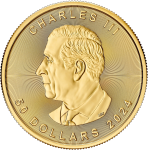 2024 1 oz Gold Maple Leaf Coin King Charles III
