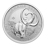 2 oz Silver Coin Woolly Mammoth 2024