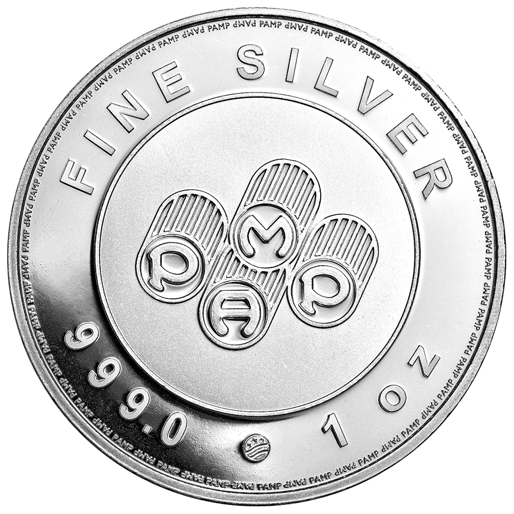 1 oz Silver Round PAMP