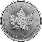2025 Silver Maple Leaf 1 oz Silver Coin